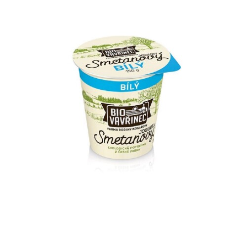 BIO Jogurt smetanový bílý 150 g