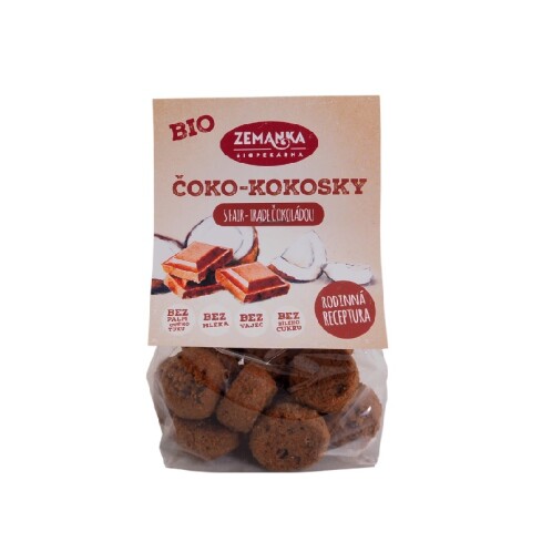 BIO  Čoko-kokosky s fair trade čokoládou 100 g