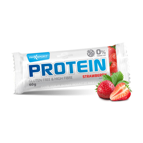 Proteinová tyčinka jahodová 60 g