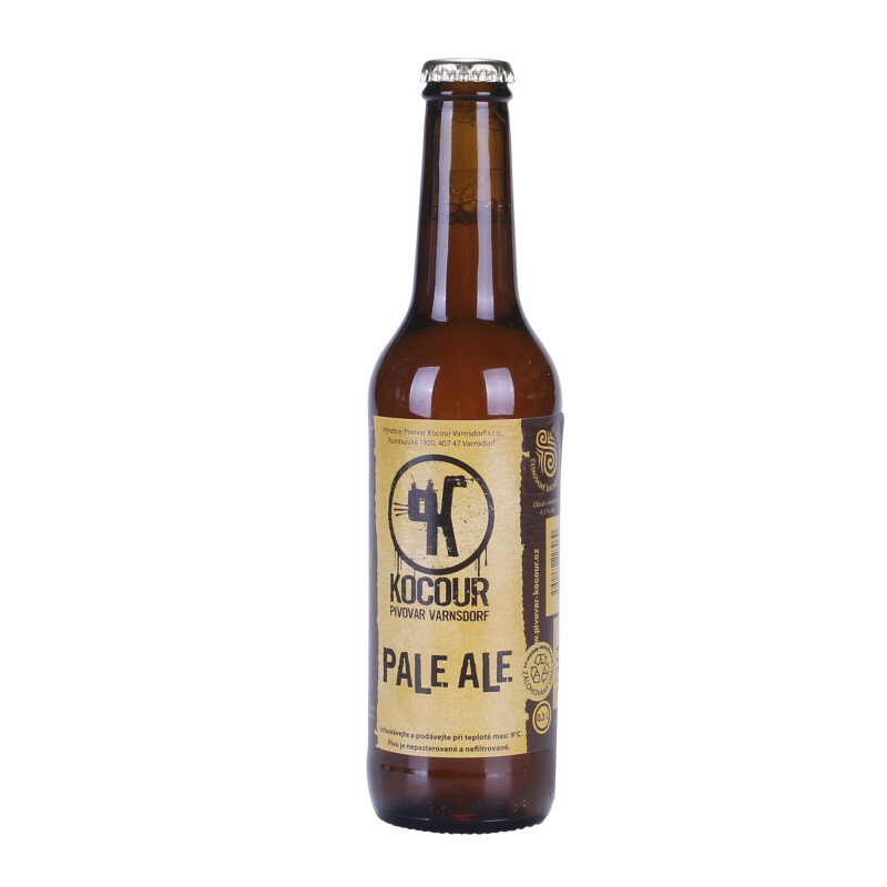 Pivo Kocour Pale Ale 0,3 l Sklizeno